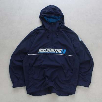 RARE 2000s Hooded Jacket Navy-Maverick