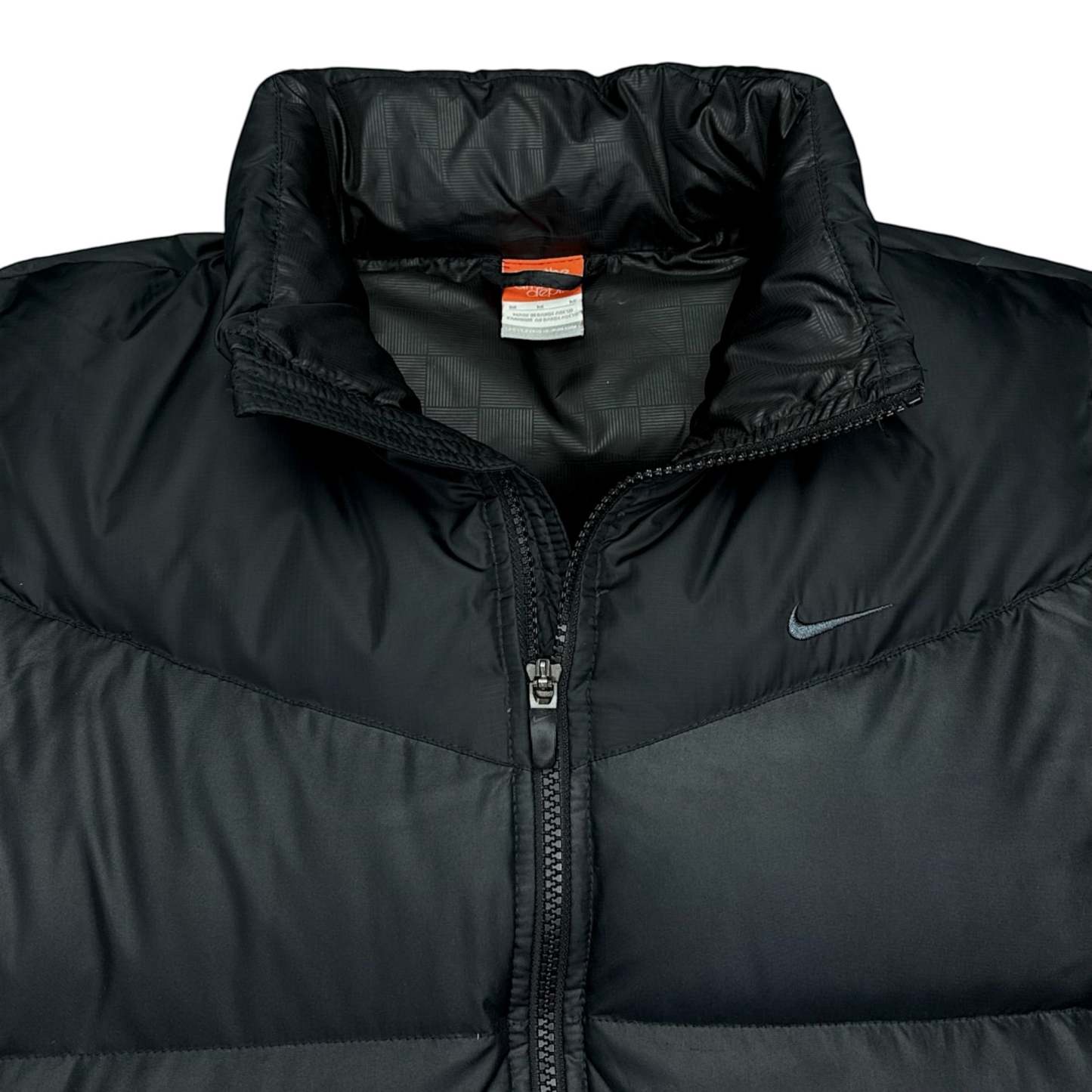 Vintage Puffer Daunenjacke Schwarz-Maverick
