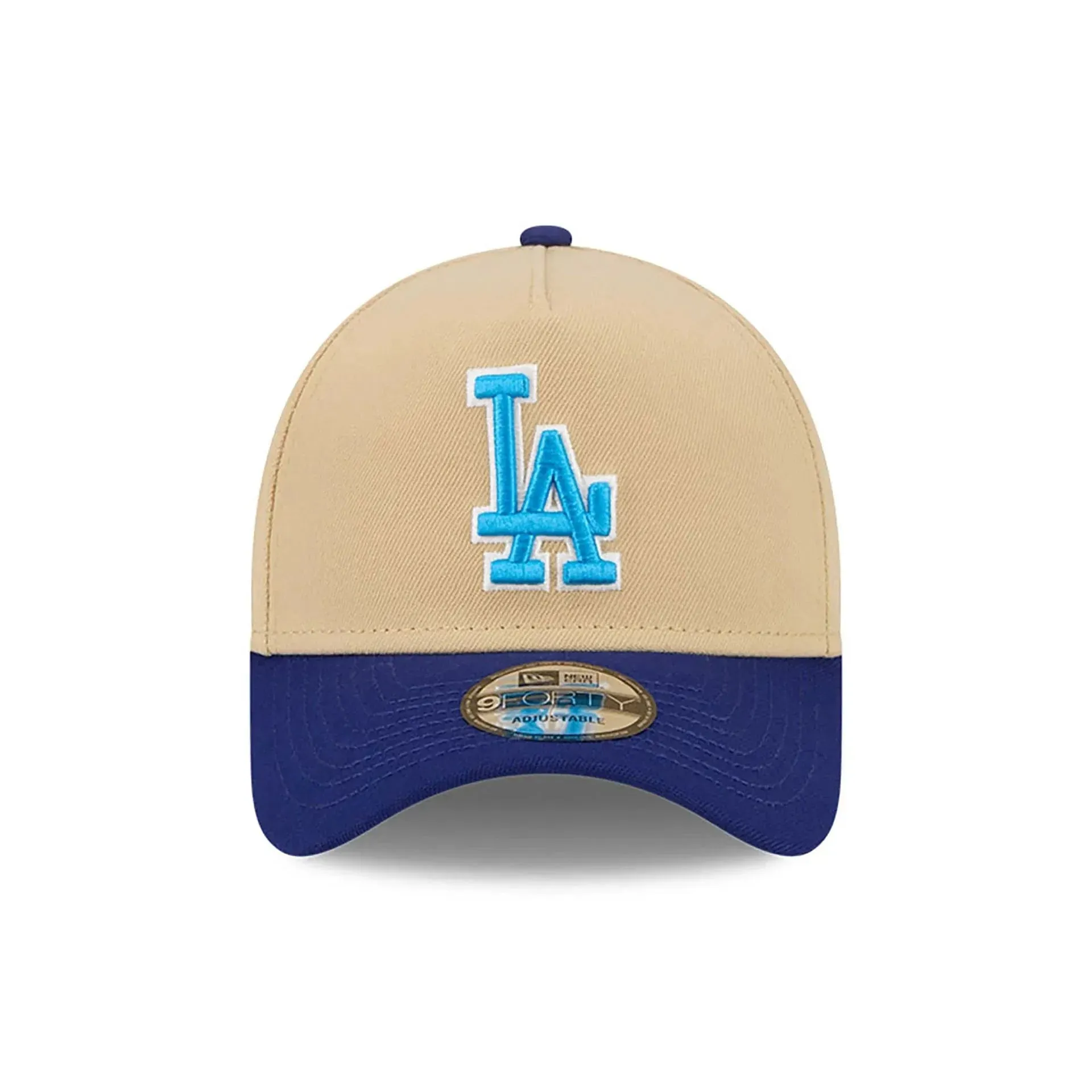 NEW ERA 9FORTY A-FRAME MLB LOS ANGELES DODGERS TWO TONE / DARK BLUE UV SNAPBACK CAP-Maverick