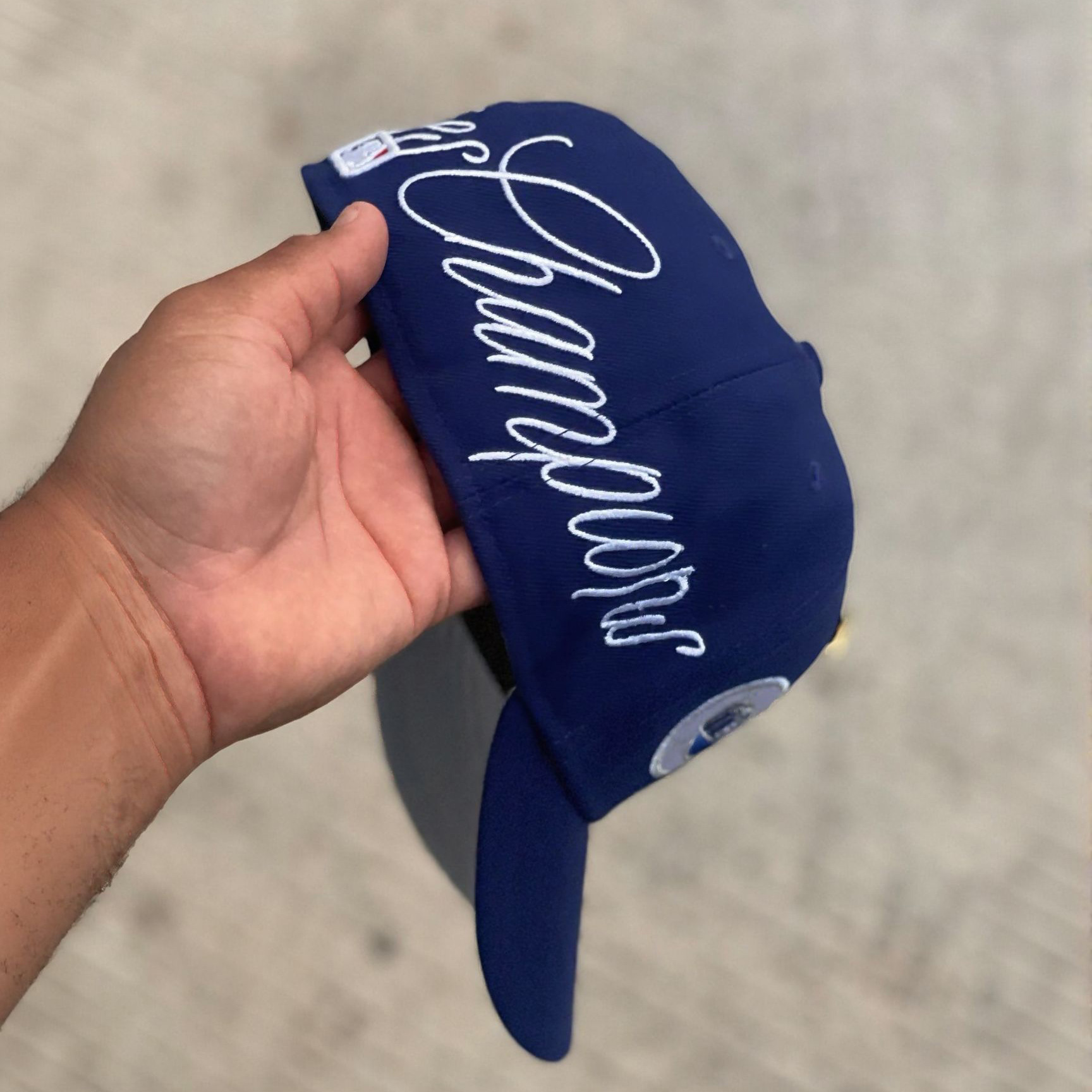 NEW ERA LOS ANGELES DODGERS HISTORIC CHAMPS ROYAL EMBROIDERED CASUAL BASEBALL CAP-Maverick