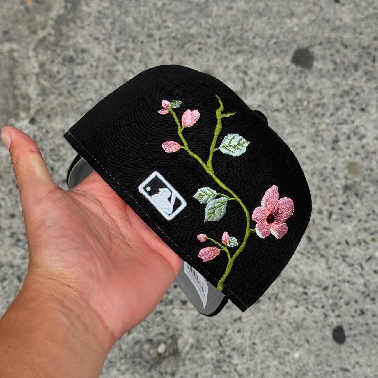 NEW ERA CHICAGO WHITE SOX MLB FLORAL EMBROIDERED CASUAL BASEBALL CAP-Maverick