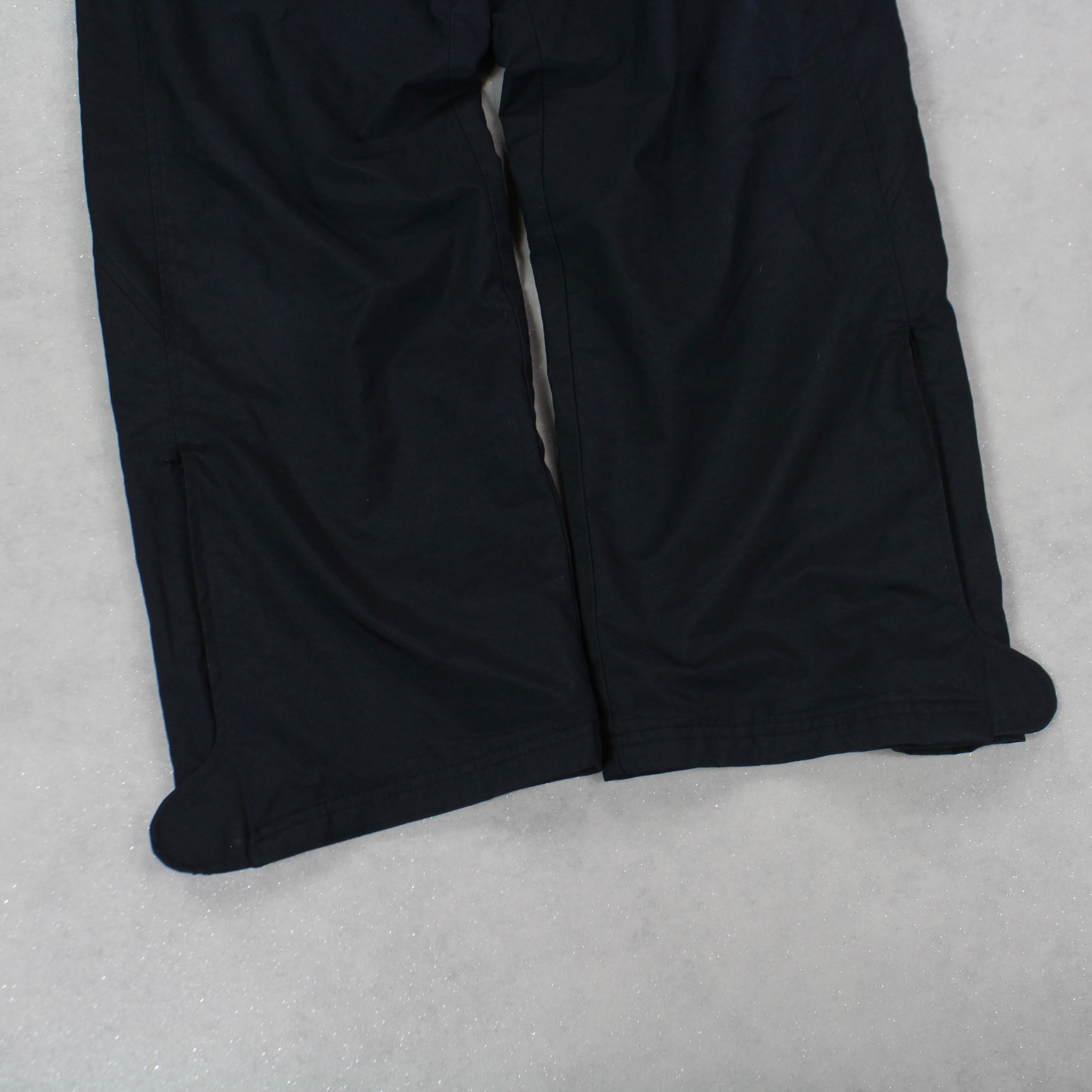 RARE 2000s Baggy Trackpants Black-Maverick