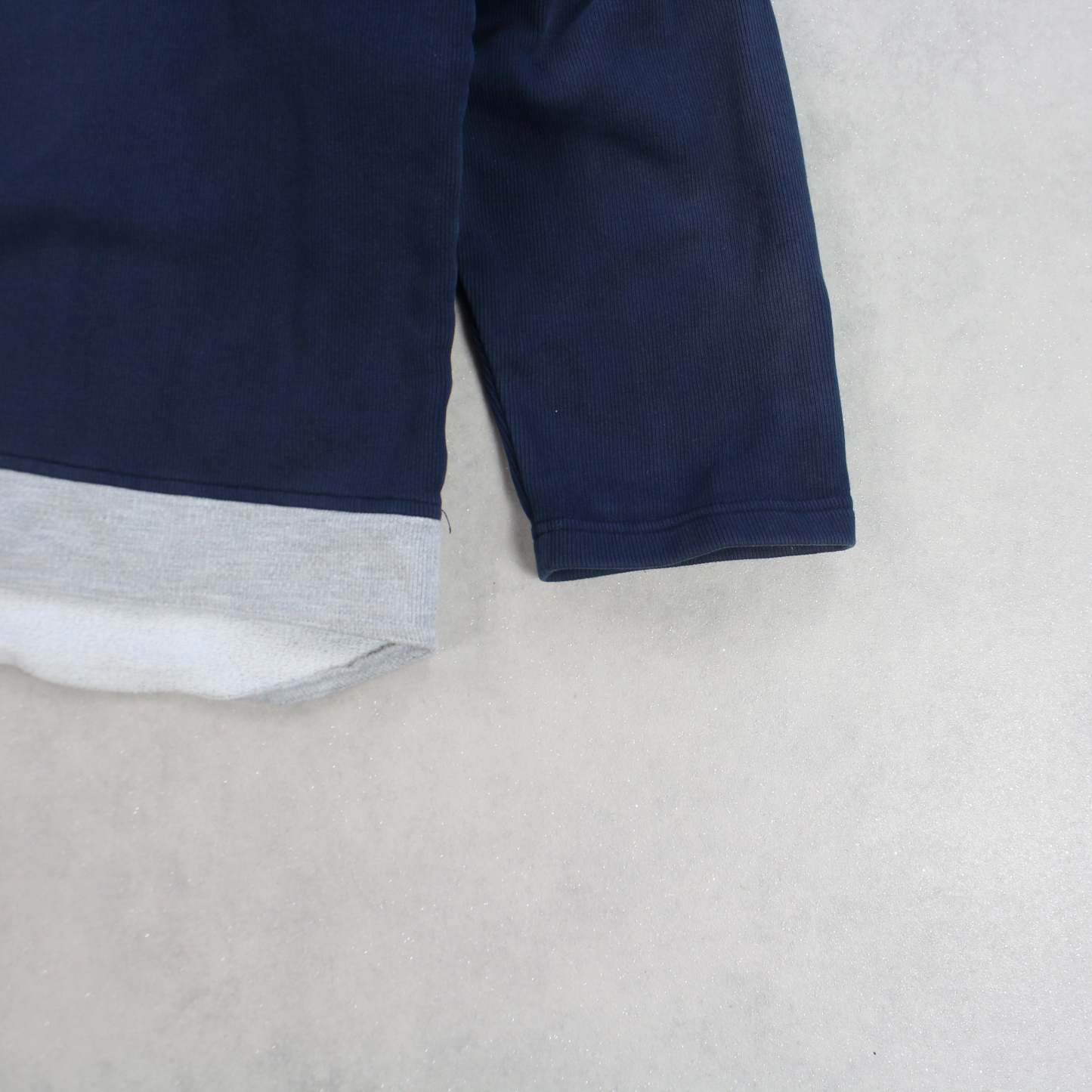 RARE 90s  Zip Hoodie Navy-Maverick