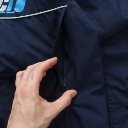 RARE 2000s Hooded Jacket Navy-Maverick