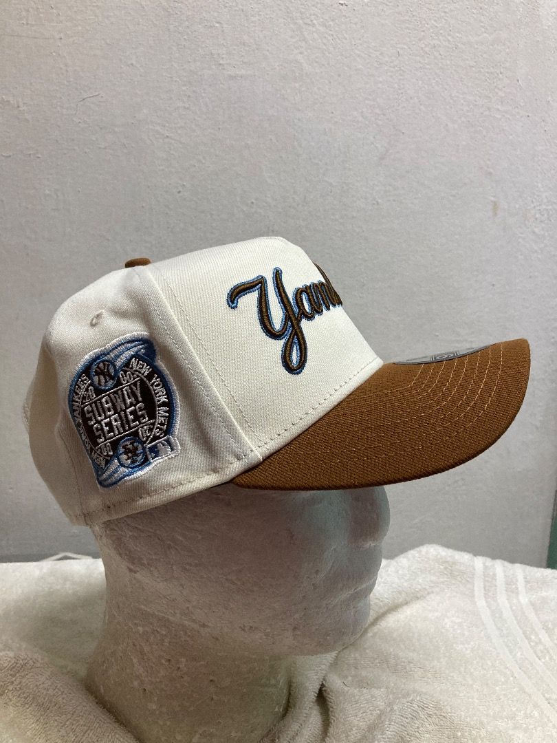 NEW ERA 9FORTY A-FRAME MLB NEW YORK YANKEES SUBWAY SERIES 2000 TWO TONE / GREY UV CAP-Maverick