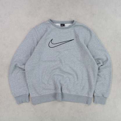 RARE 2000s  Sweatshirt Grey-Maverick