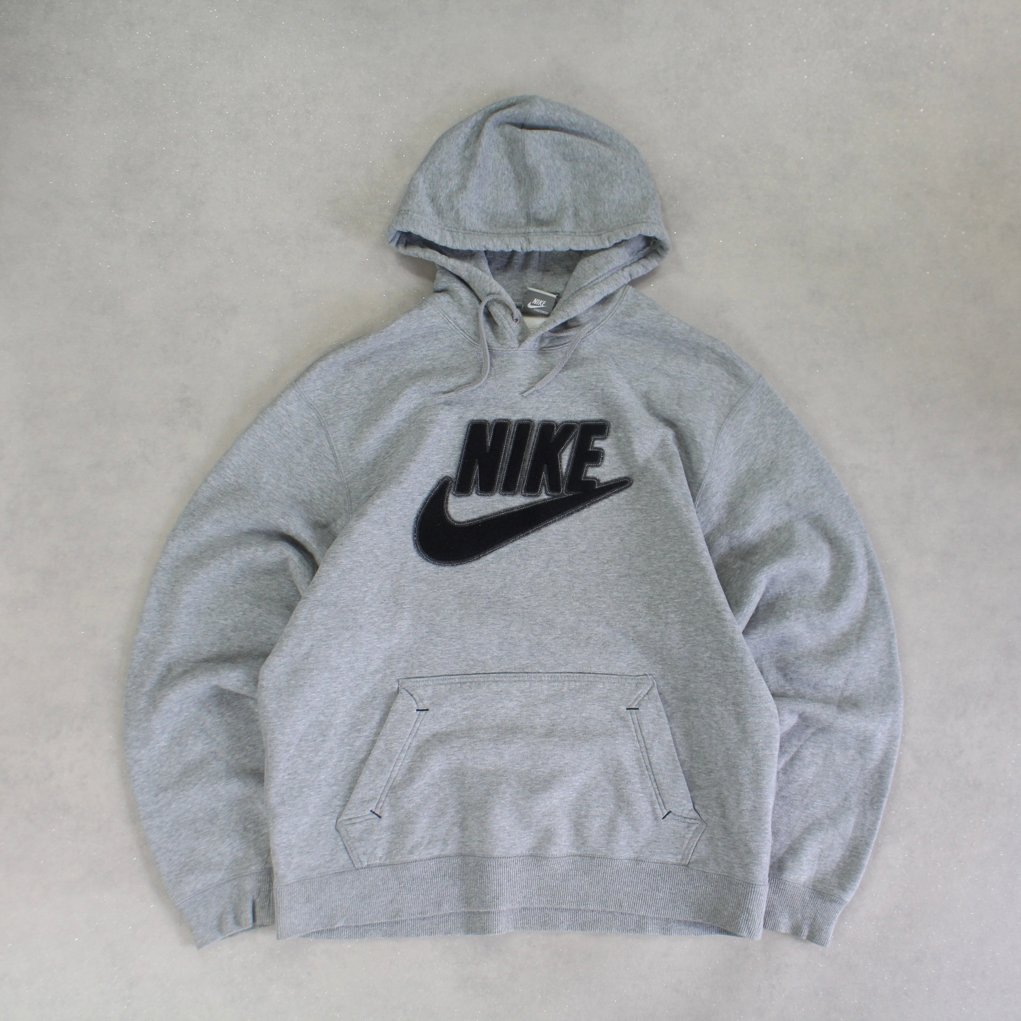 RARE 2000s  Hoodie Grey-Maverick