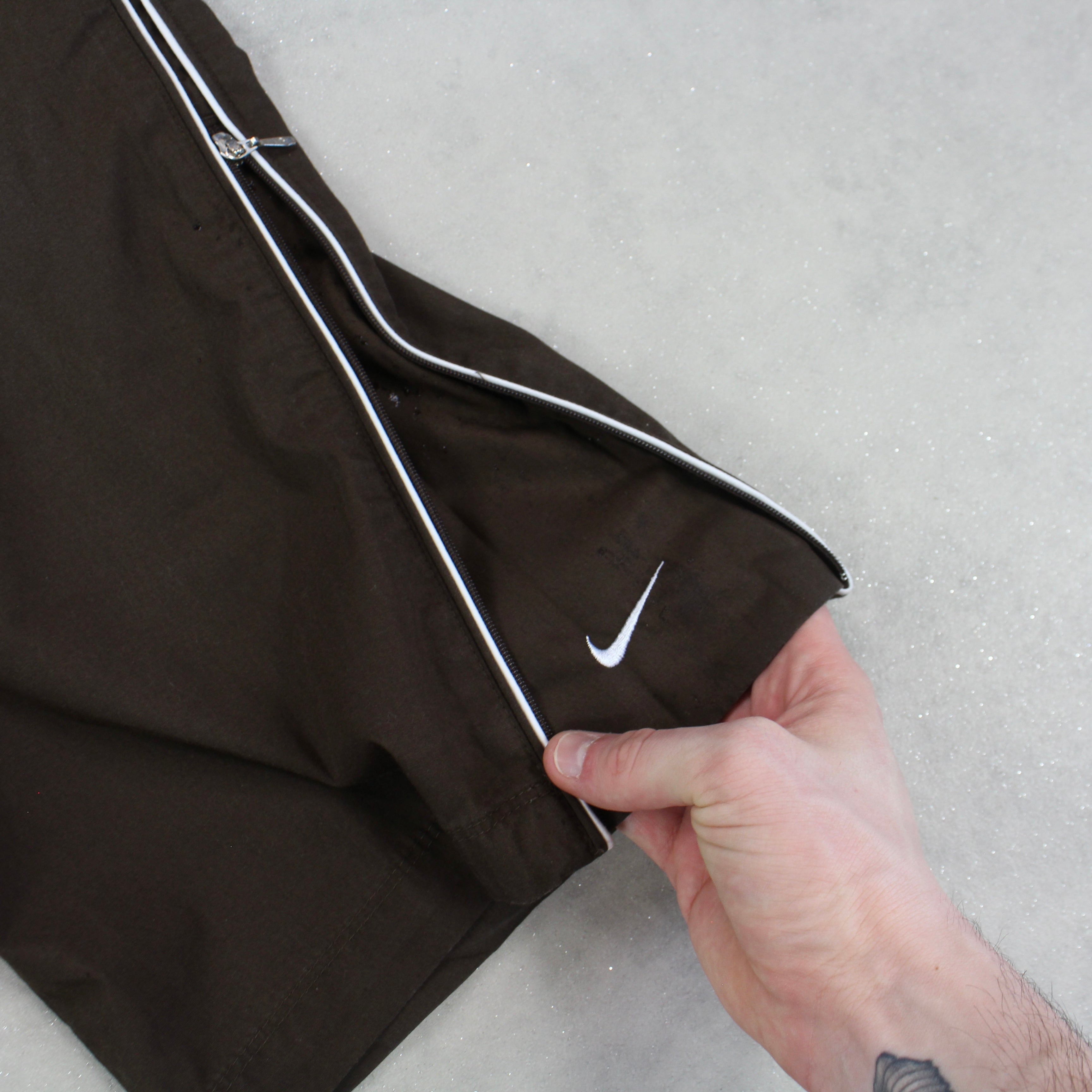 SUPER RARE 2000s Trackpants Brown-Maverick