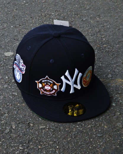 NEW ERA NEW YORK YANKEES 59FIFTY EMBROIDERED CASUAL BASEBALL CAP-Maverick