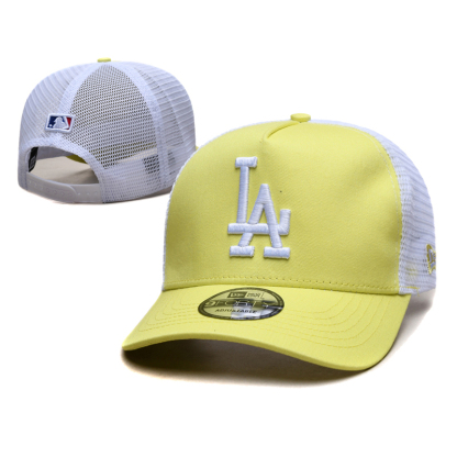 NEW ERA LOS ANGELES DODGERS COLLISION COLOR SERIES A WHITE TRUCKER-NEW ERA-MULTI STYLE-Maverick