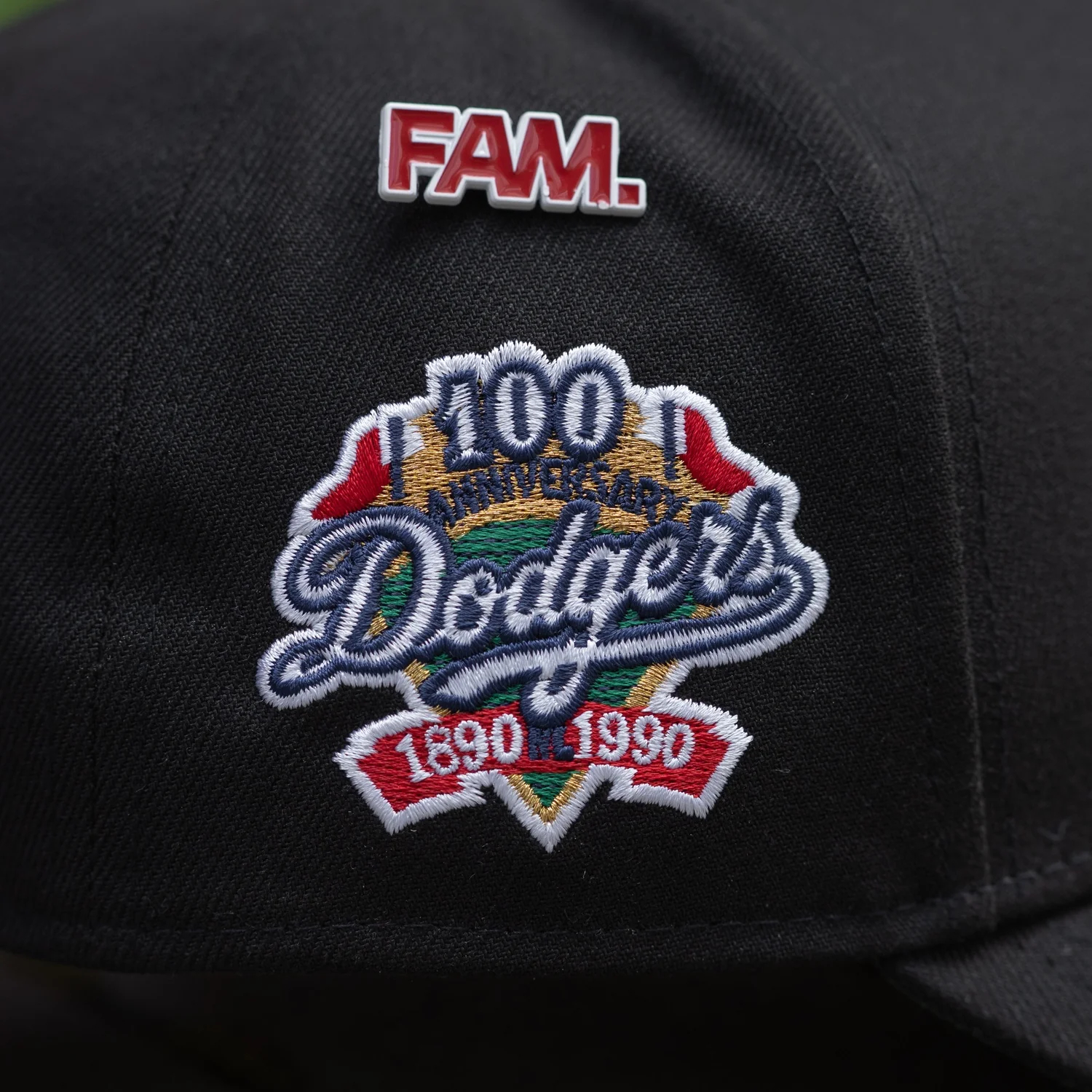 NEW ERA 9FORTY A-FRAME LOS ANGELES DODGERS 100TH ANNIVERSARY BLACK / KELLY GREEN UV SNAPBACK-Maverick