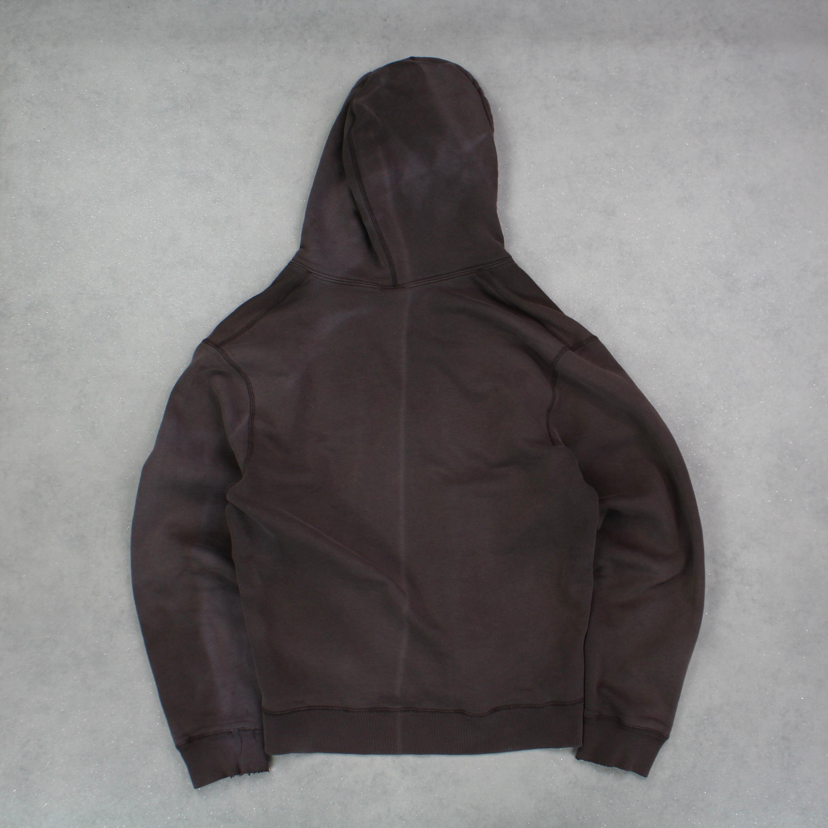 VERY RARE 2000s  Zip Up Hoodie Brown-Maverick