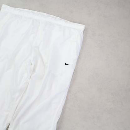 RARE 00s Baggy Trackpants White-Maverick
