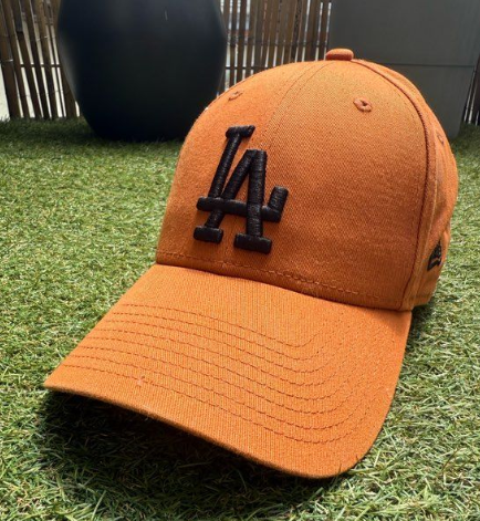 NEW ERA LOS ANGELES DODGERS SOLID COLOR SERIES A TRUCK DRIVER-HAT BRIM LETTER PRINT NEW ERA-MULTI STYLE-Maverick