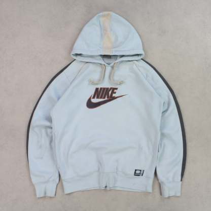 RARE 2000s  Hoodie Light Blue-Maverick