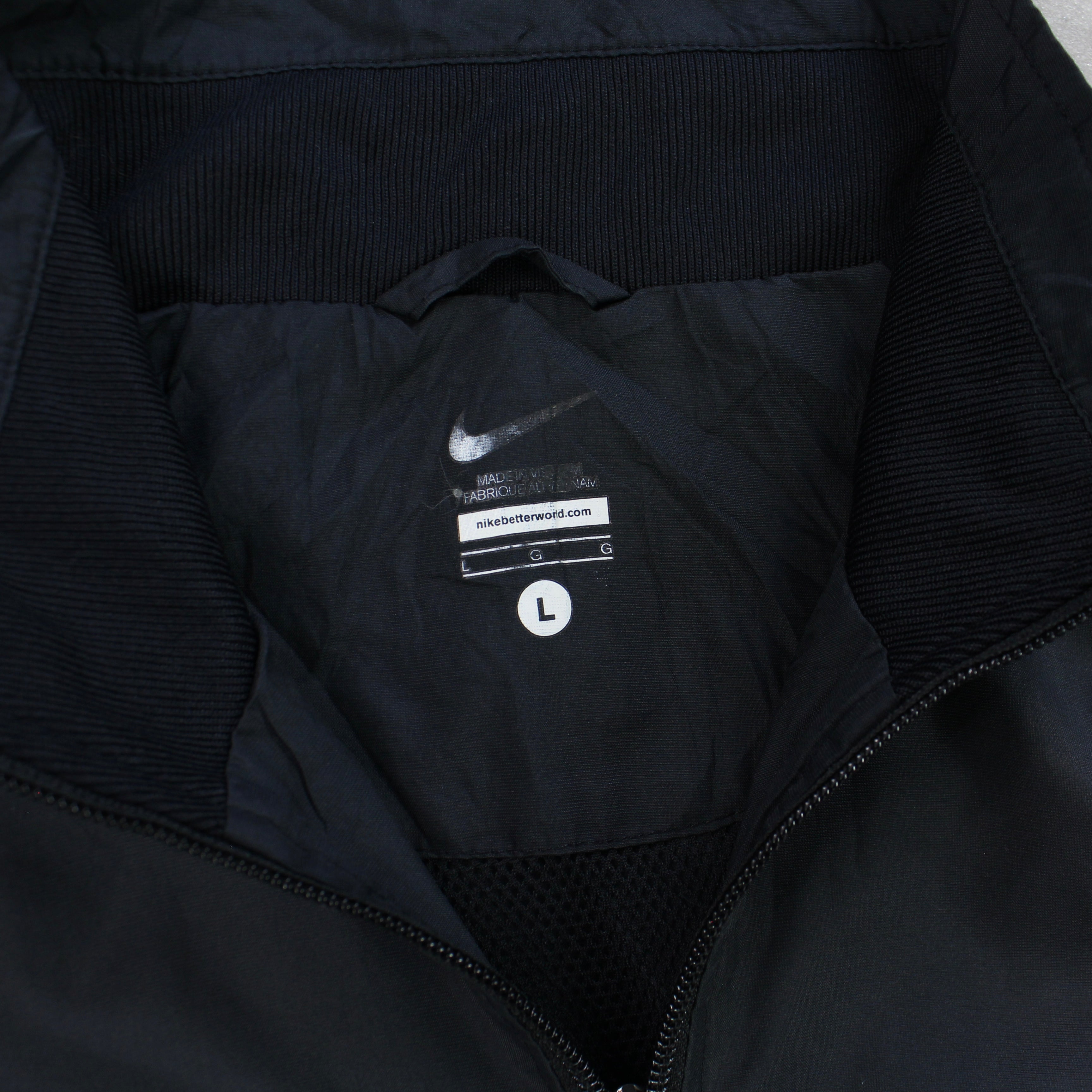RARE 2000s Track Jacket Black-Maverick