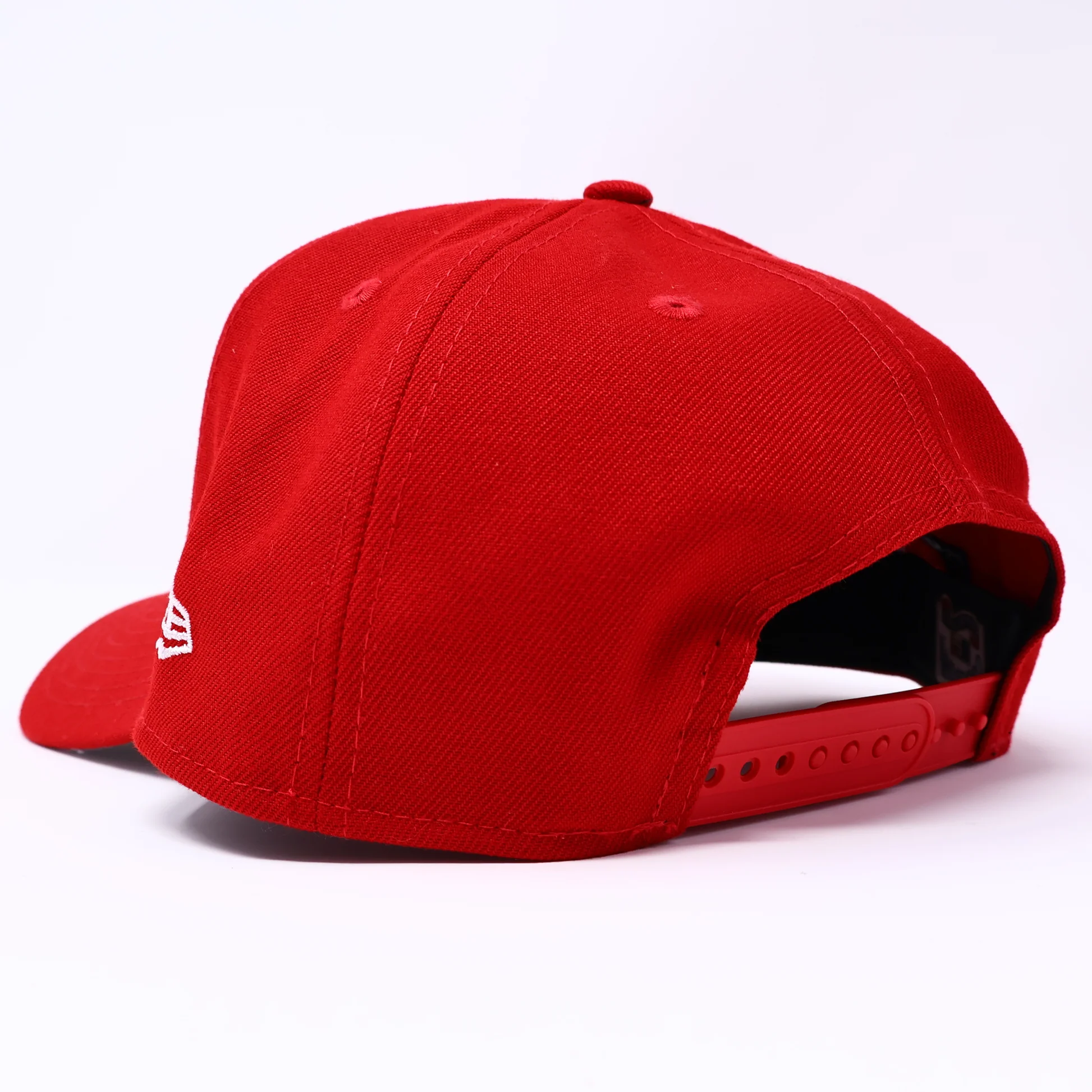 NEW ERA RED LOS ANGELES DODGERS 50TH ANNIVERSARY 9FORTY NEW ERA ADJUSTABLE SNAPBACK HAT 5 PANEL-Maverick