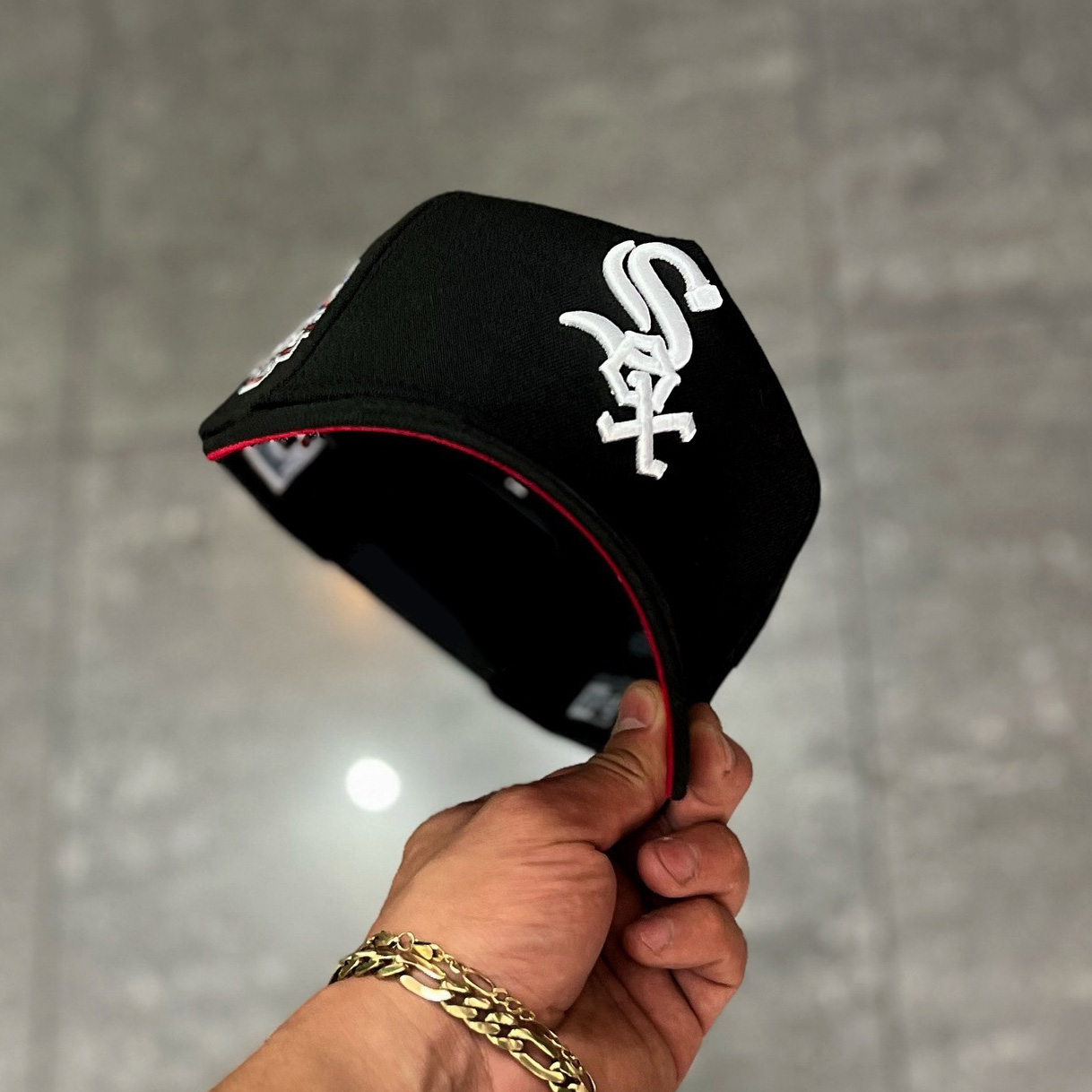 NEW ERA NWT BLACK CHICAGO WHITE SOX 2003 ALL STAR GAME EMBROIDERED CASUAL BASEBALL CAP-Maverick