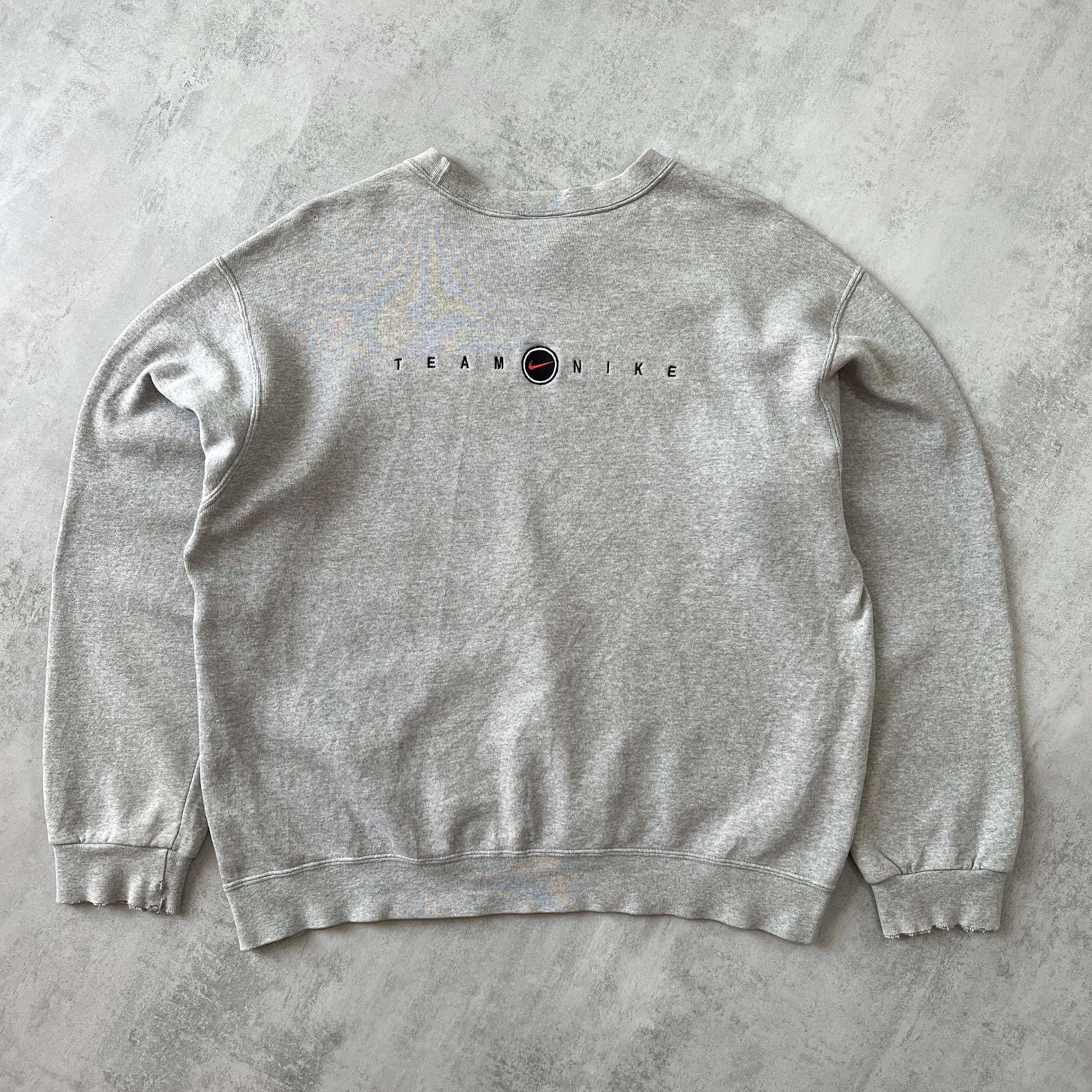 2000s heavyweight embroidered sweatshirt-Maverick