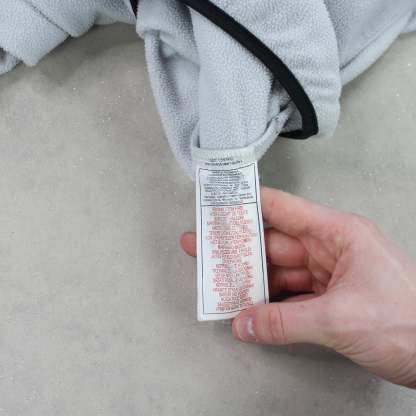 RARE 2000s 1/4 Fleece Grey-Maverick
