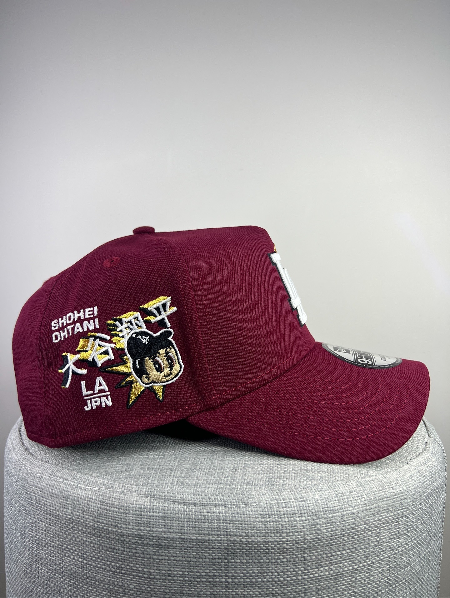 NEW ERA LOS ANGELES DODGERS OHTANI RED PRIME EDITION 9FORTY A FRAME SNAPBACK CAP-Maverick