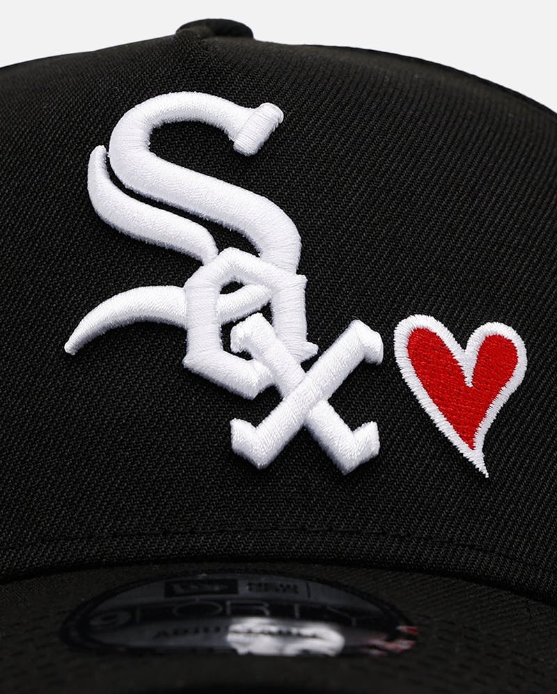 NEW ERA CHICAGO SOX LOVE 9FORTY ADJUSTABLE BLACK SNAPBACK-Maverick