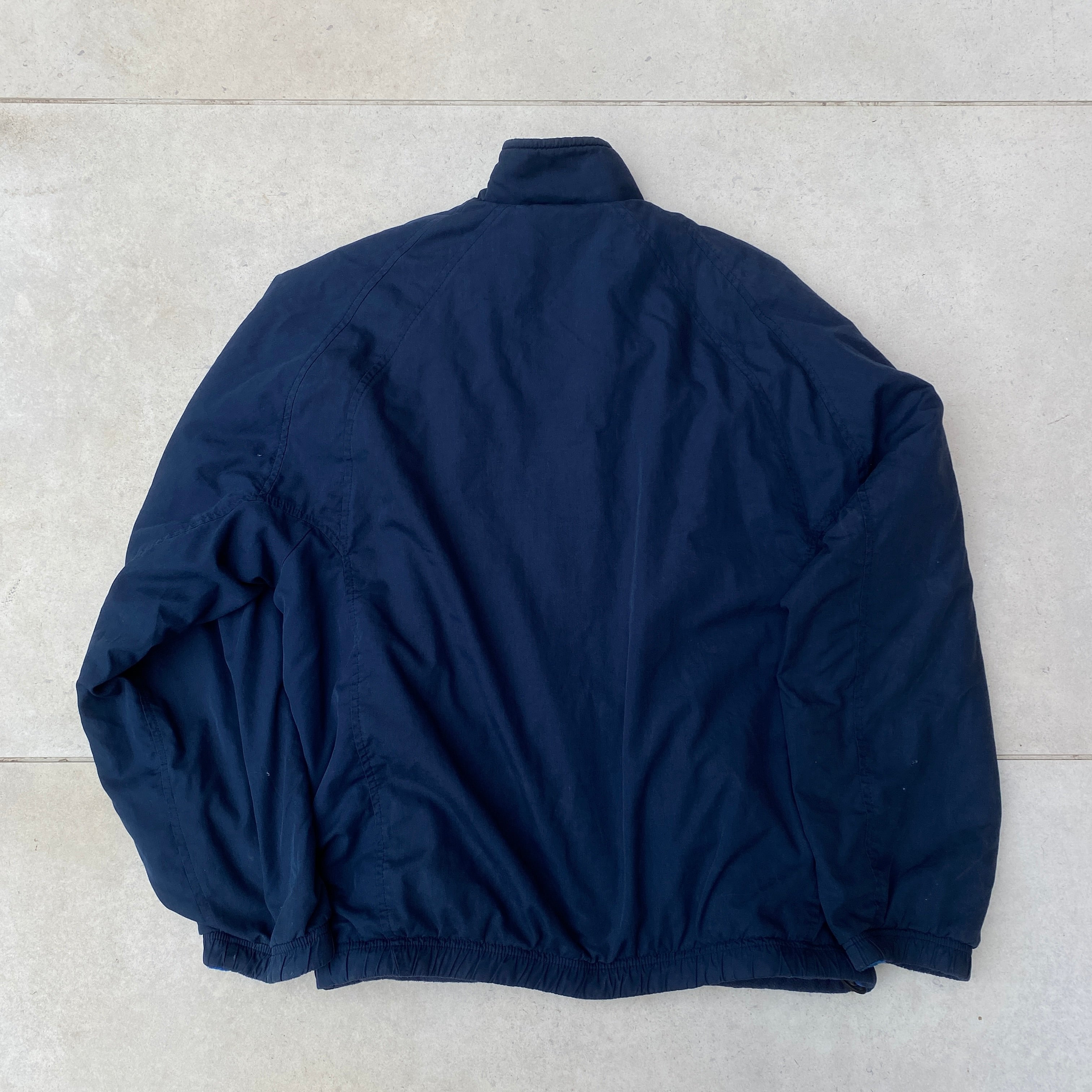 2000'sReversible Fleece Coat Jacket Blue-Maverick