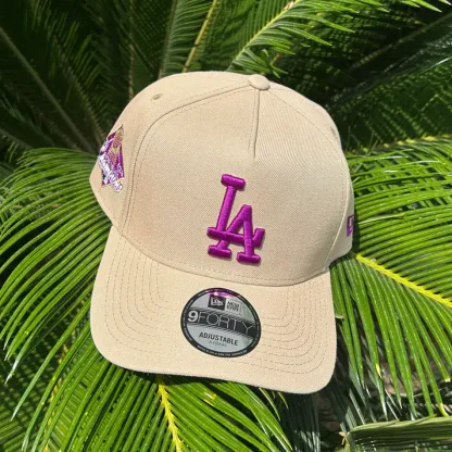 NEW ERA LOS ANGELES DODGERS "CAMEL GRAPE 2024" BASEBALL CAP-Maverick