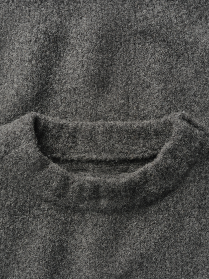 WOOL KNIT CREWNECK