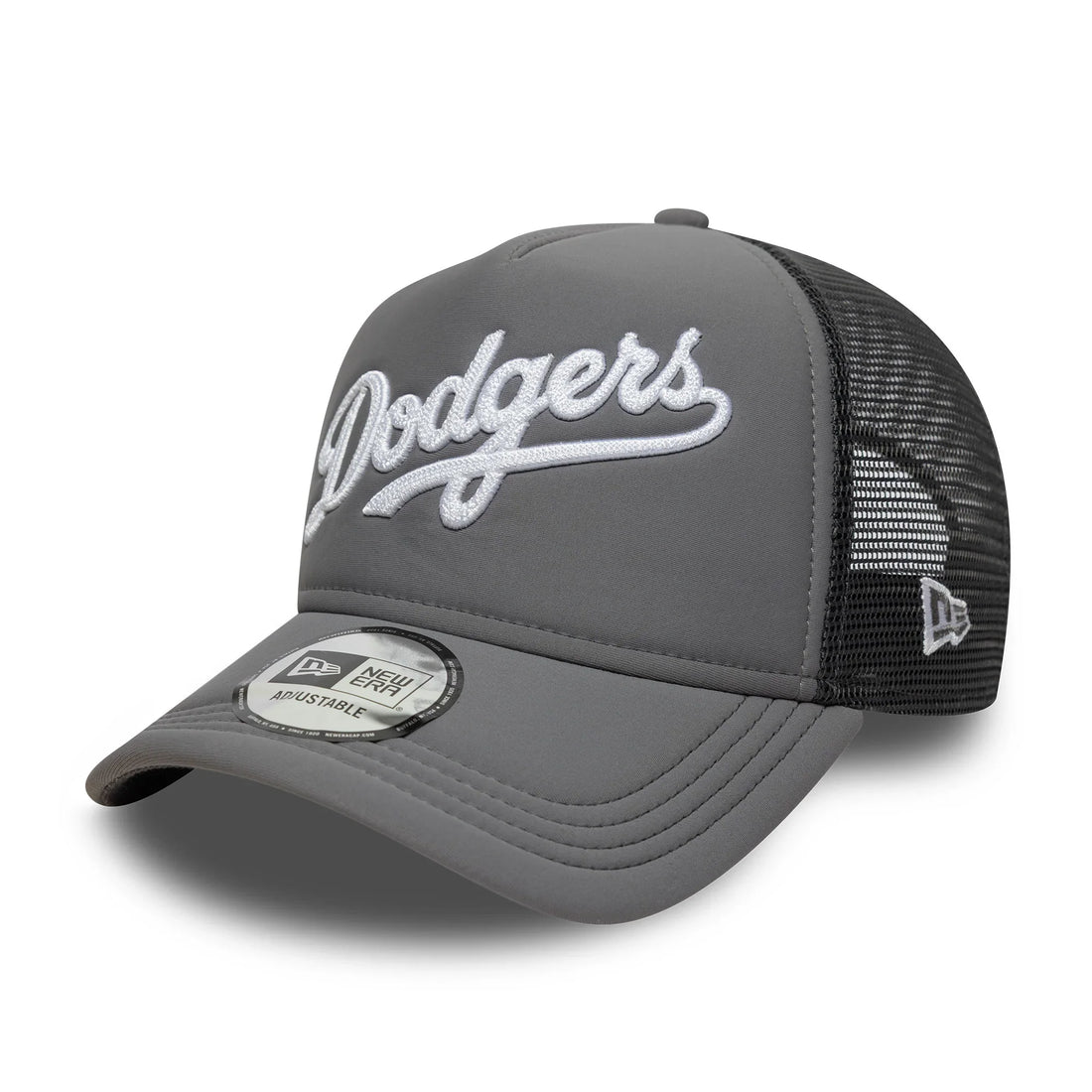 LOS ANGELES DODGERS MLB GREY BLACK UV / NEW ERA A-FRAME TRUCKER-Maverick