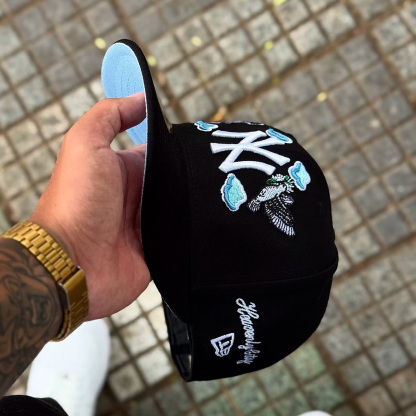 NEW ERA NY YANKEES OF WORLD SERIES EMBROIDERED CASUAL BASEBALL CAP-Maverick