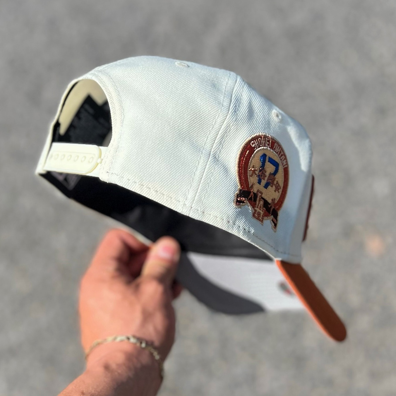 NEW ERA LOS ANGELES DODGERS SHOHEI OHTANI CHROME RUSTY TWO TONE EMBROIDERED CASUAL BASEBALL CAP-Maverick