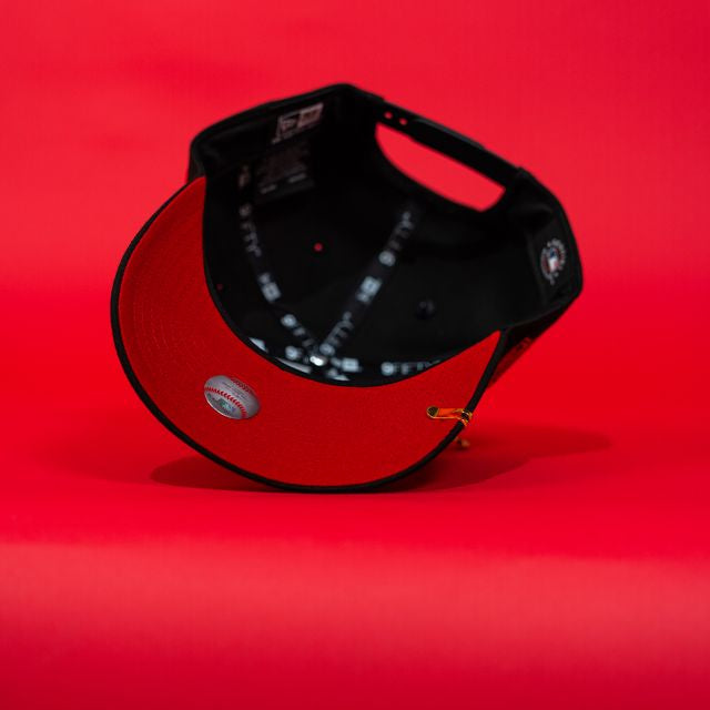 NEW ERA EXCLUSIVE 9FIFTY A-FRAME BLACK LOS ANGELES DODGERS W/ SPIDER WEB LOGO + 2024 MVP "SHOHEI OHTANI" SIDE PATCH-Maverick