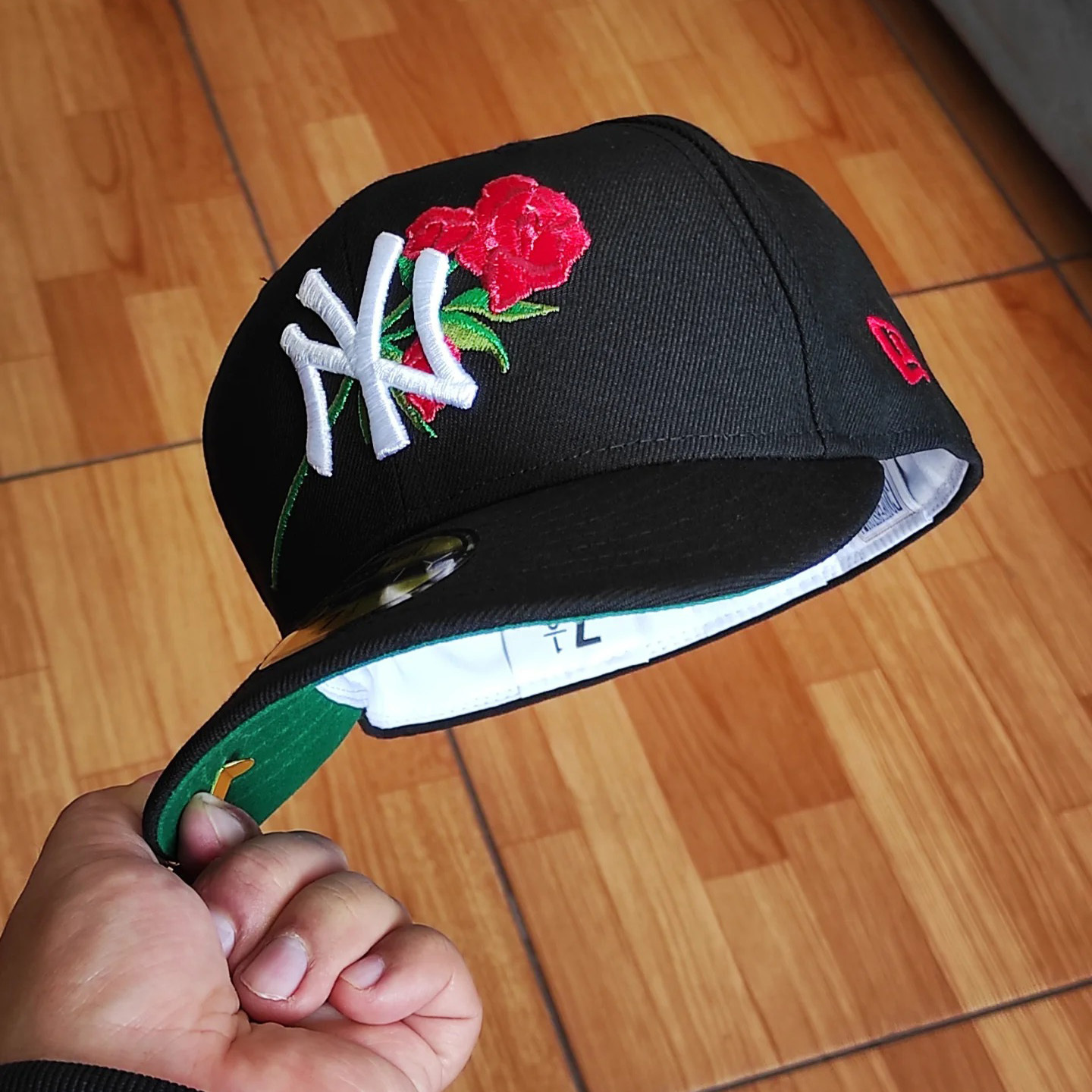 NEW ERA NEW YORK YANKEES WORLD SERIES 1999 BLACK ROSE EDITION EMBROIDERED CASUAL BASEBALL CAP-Maverick