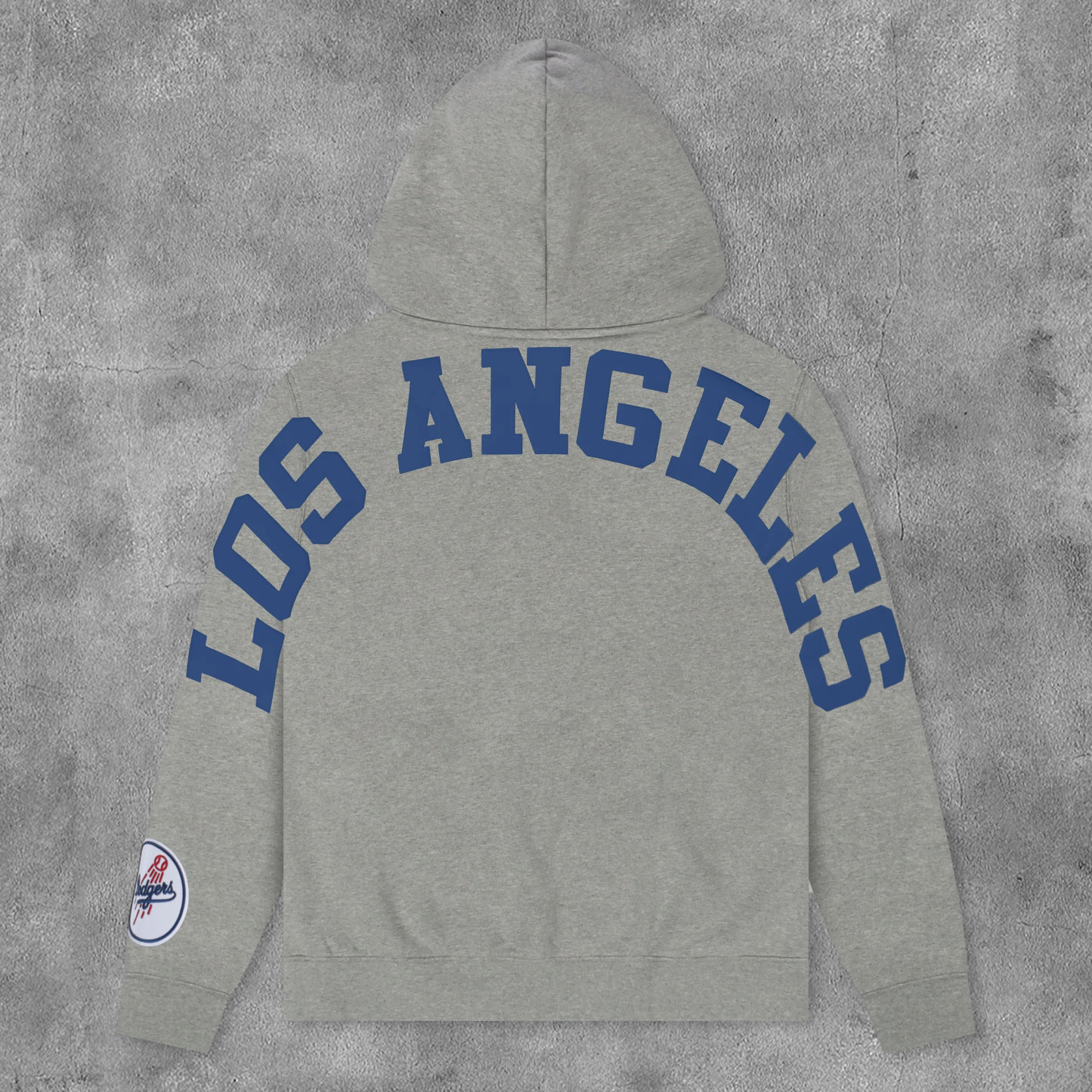 Fashion Los Angeles Letters Print Long Sleeve Hoodies-Maverick