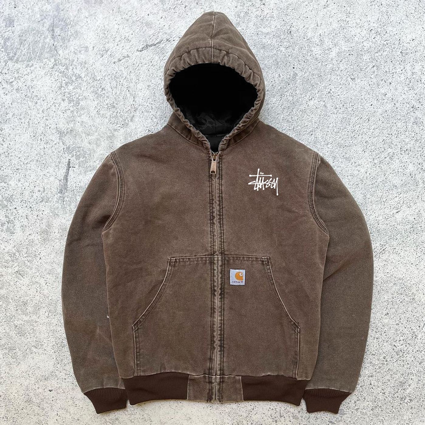 Joint Printed Long Sleeve Zipper Design Jacket-Maverick