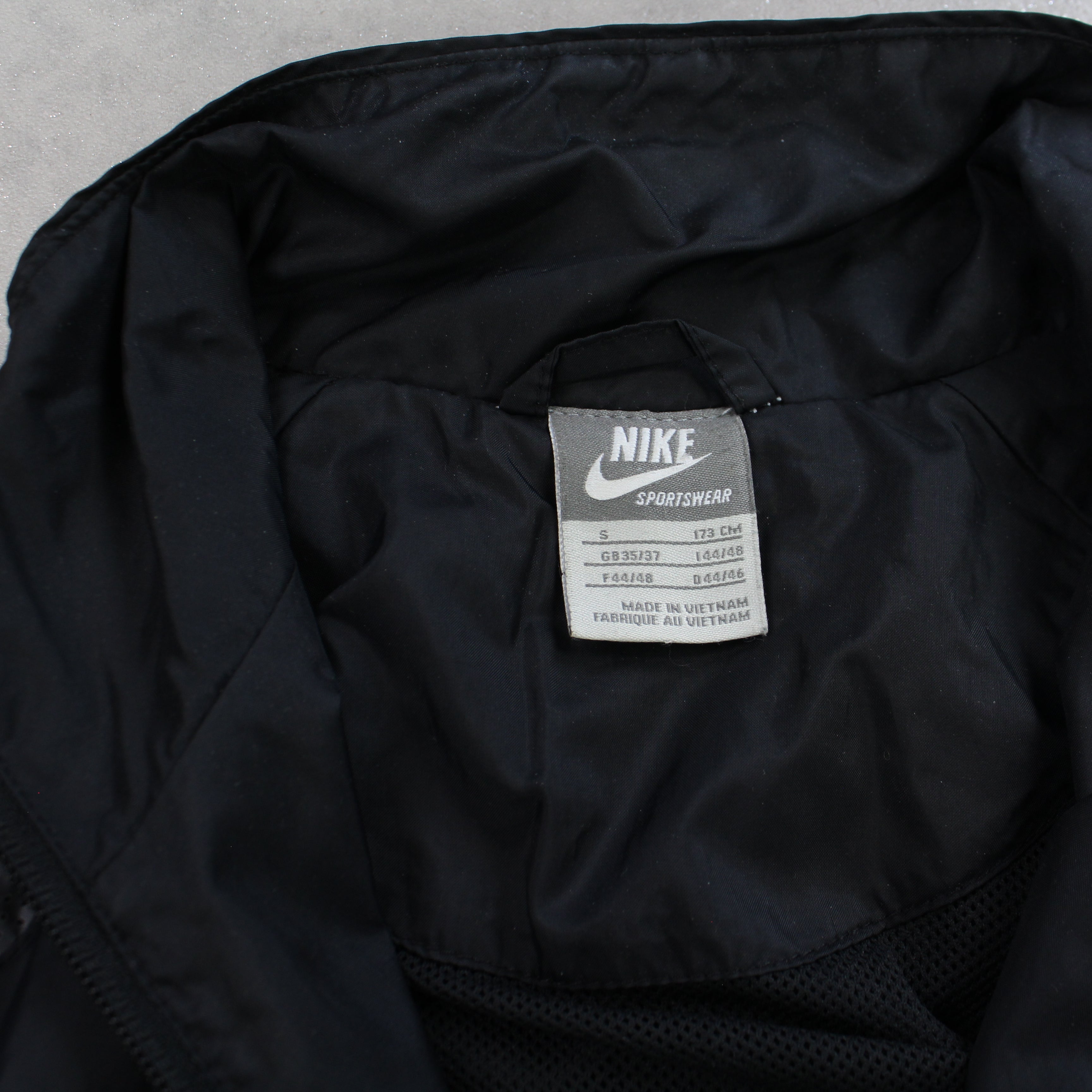 RARE 00s Track Jacket Black-Maverick