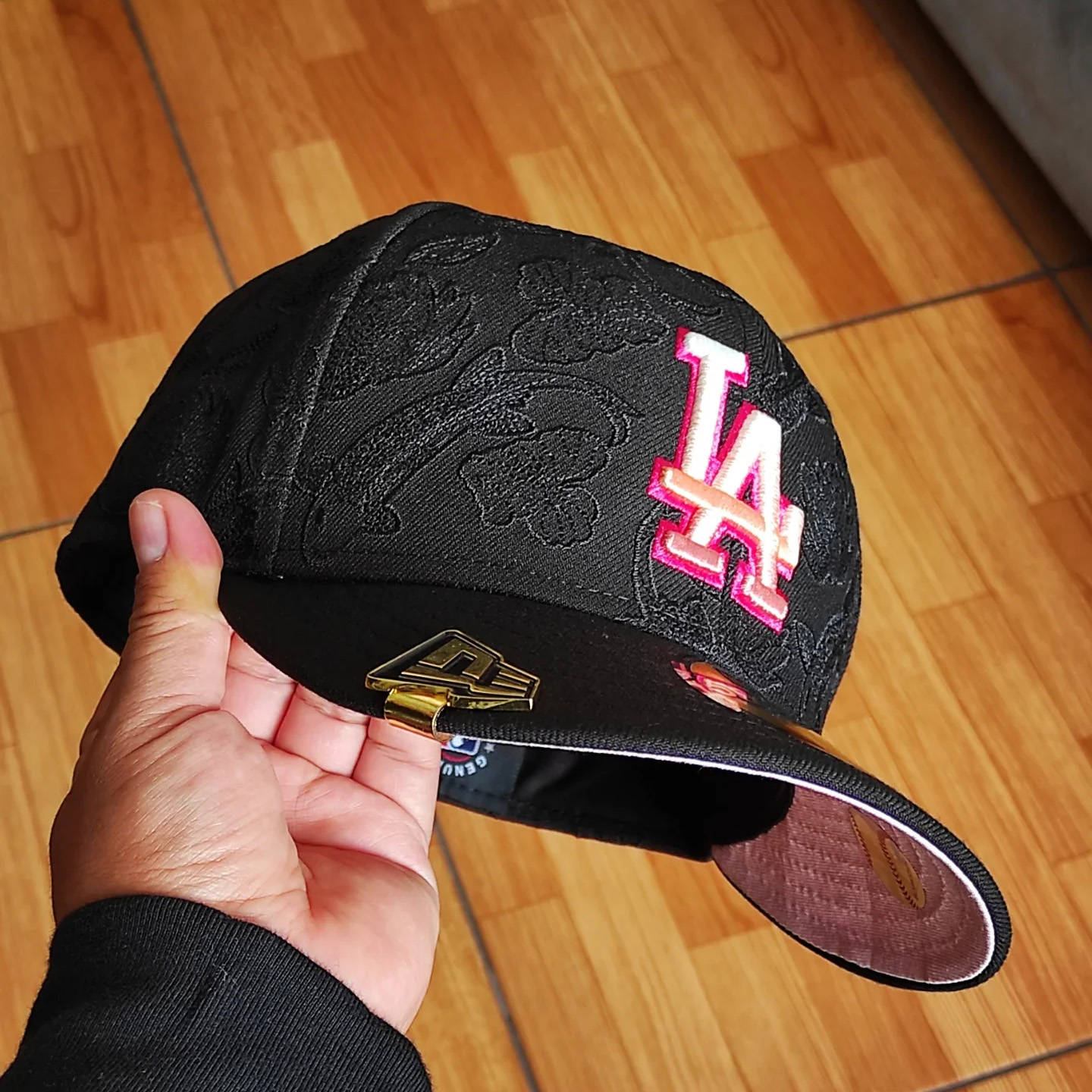 NEW ERA LOS ANGELES DODGERS TONAL KOI EMBROIDERED CASUAL BASEBALL CAP-Maverick