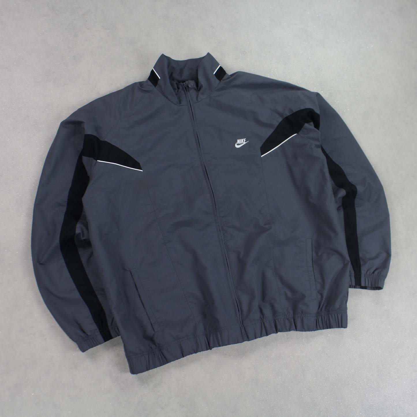 RARE 2000s Track Jacket Black-Maverick