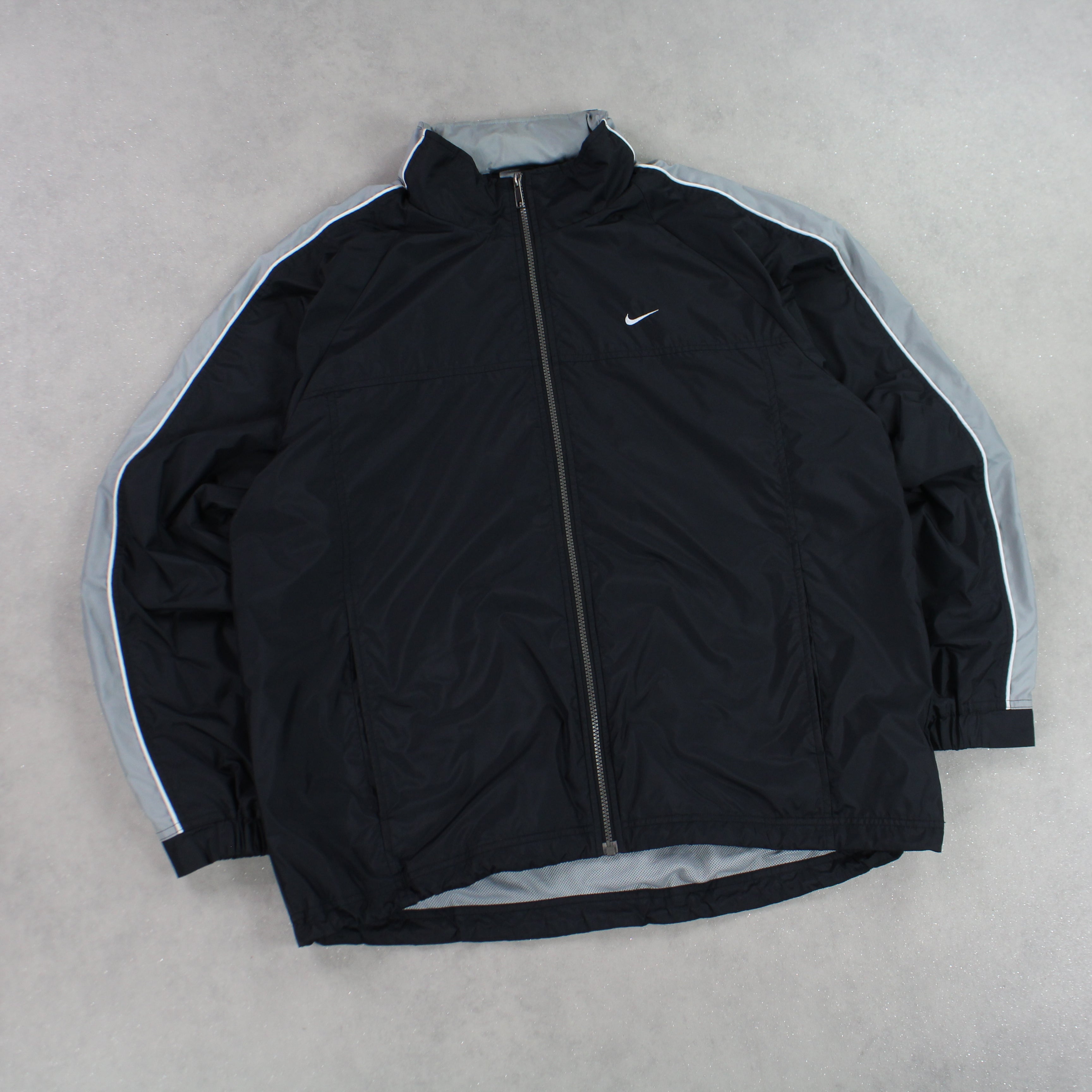 RARE 2000s Track Jacket Black-Maverick