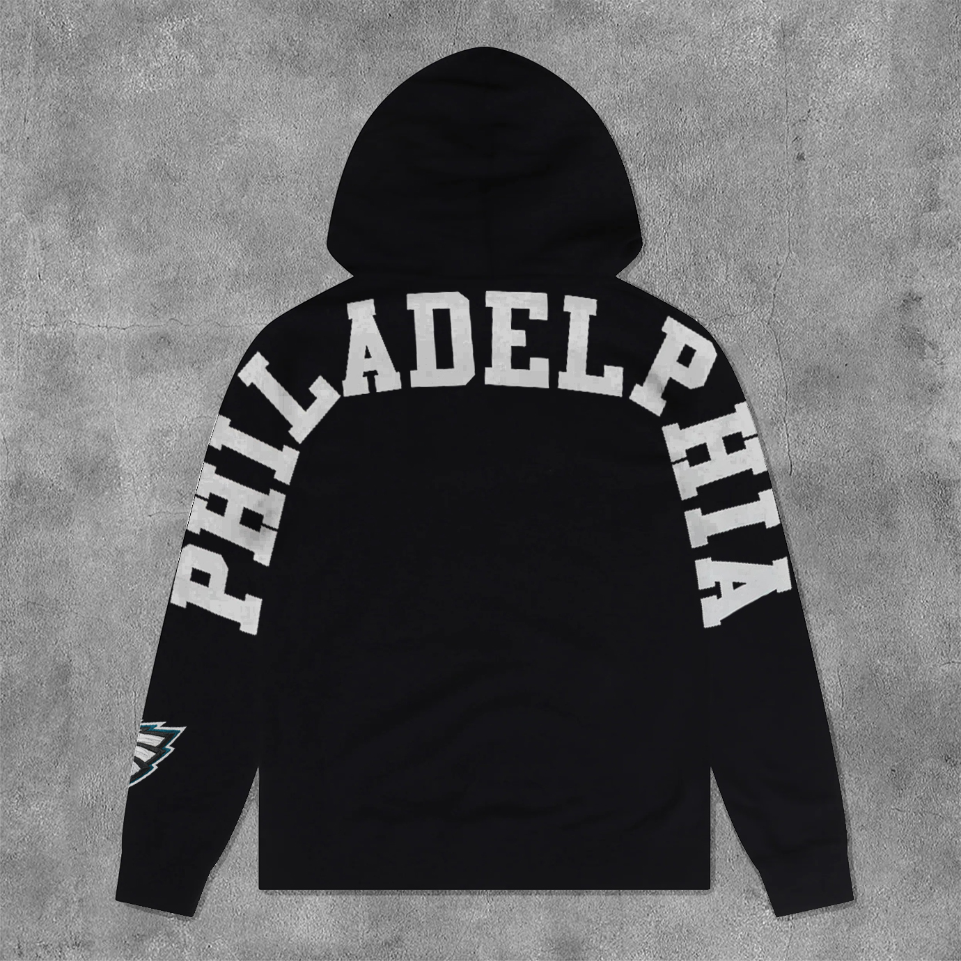 Fashion Philadelphia Print Long Sleeve Hoodies-Maverick