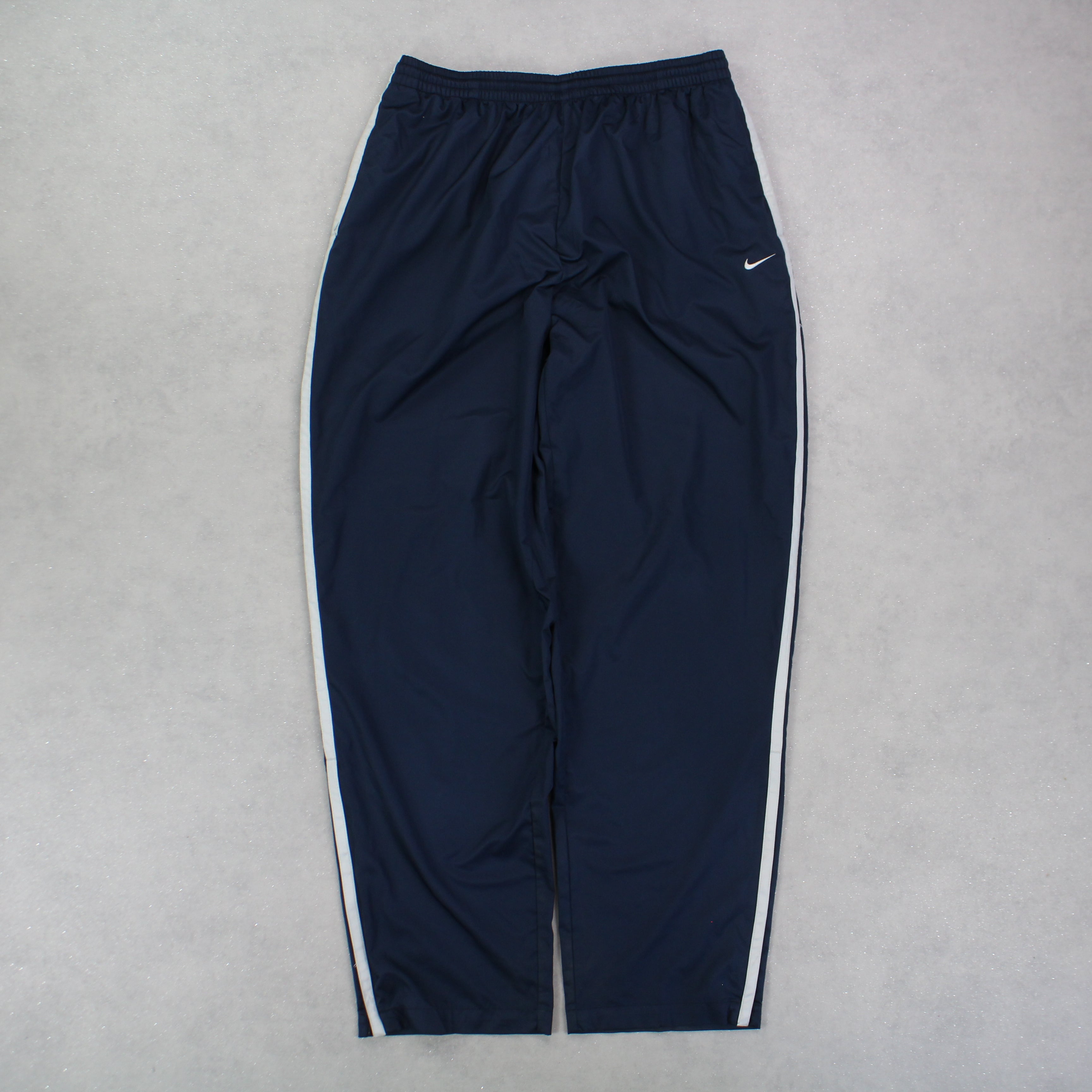 RARE 00s Baggy Trackpants Navy-Maverick