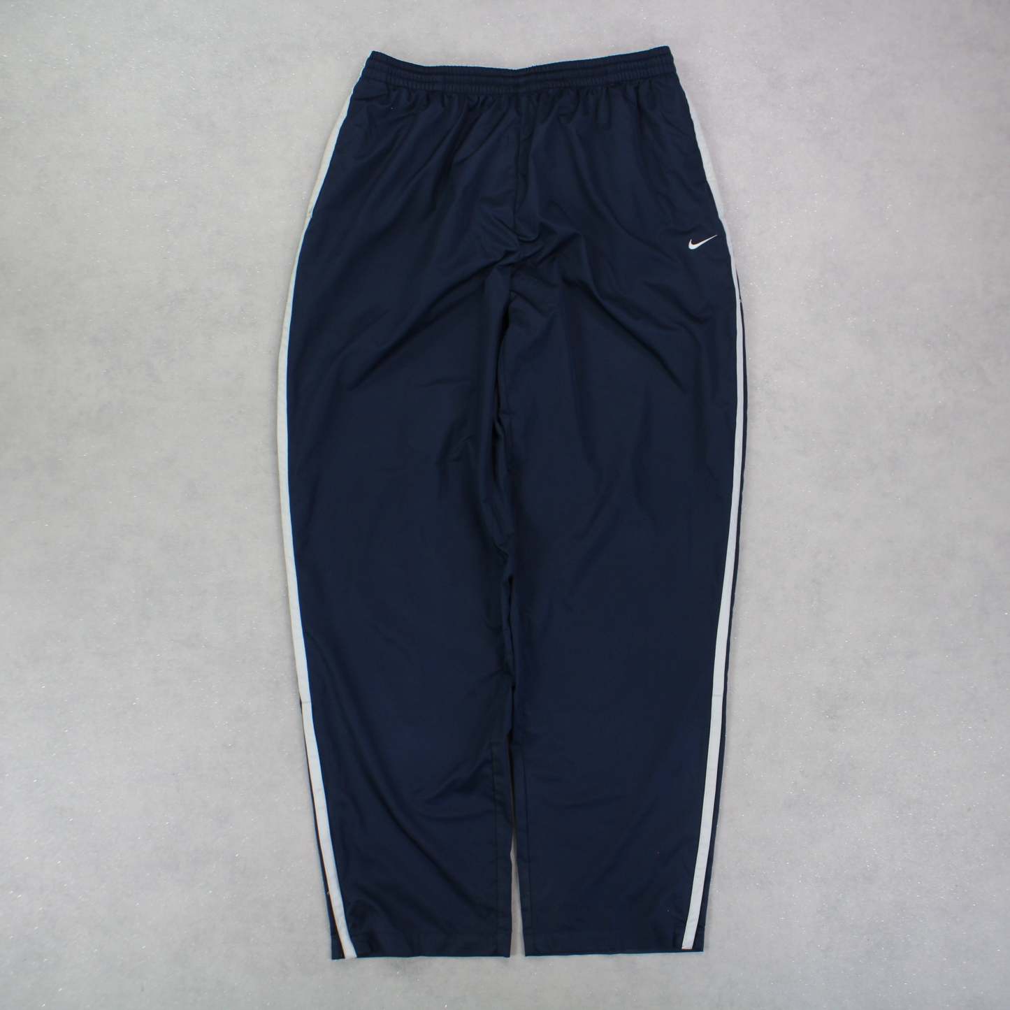 RARE 00s Baggy Trackpants Navy-Maverick