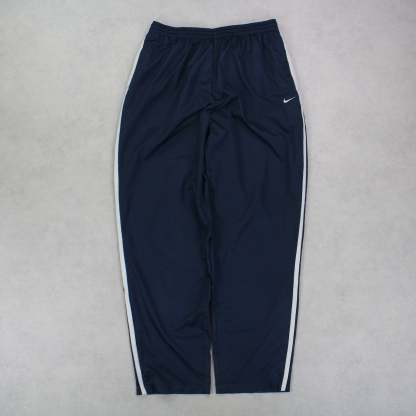 RARE 00s Baggy Trackpants Navy-Maverick