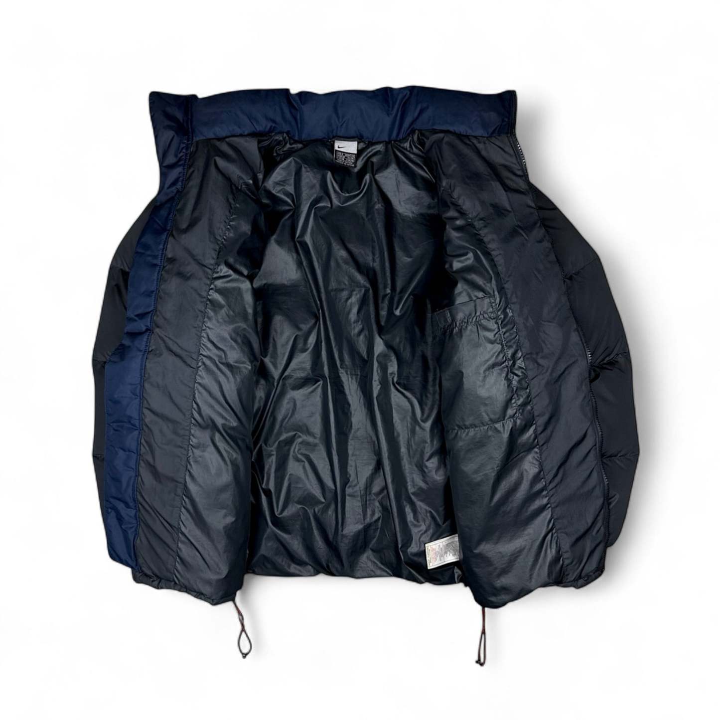 Vintage Y2K Puffer Daunenjacke Schwarz-Maverick