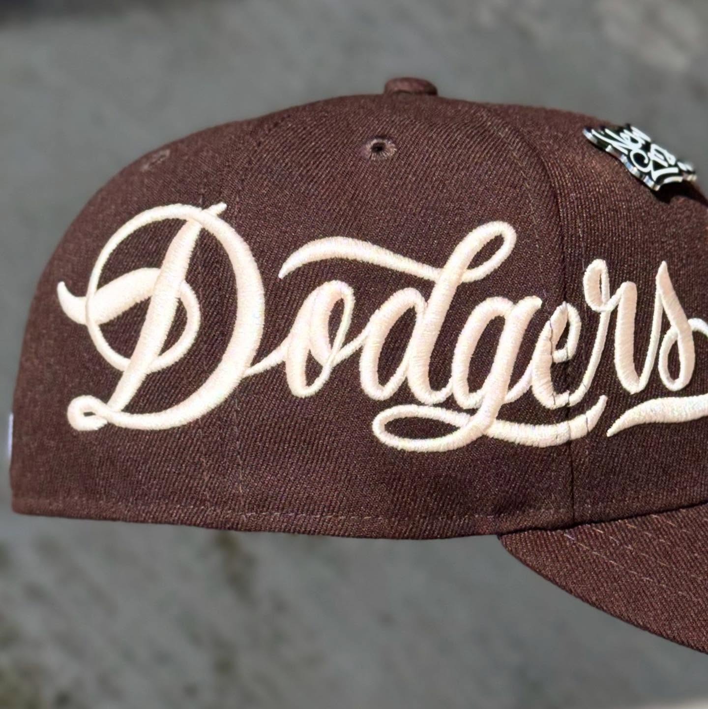 NEW ERA LOS ANGELES DODGERS  “BORN X RAISED” X “MR CARTOON” EMBROIDERED CASUAL BASEBALL CAP-Maverick