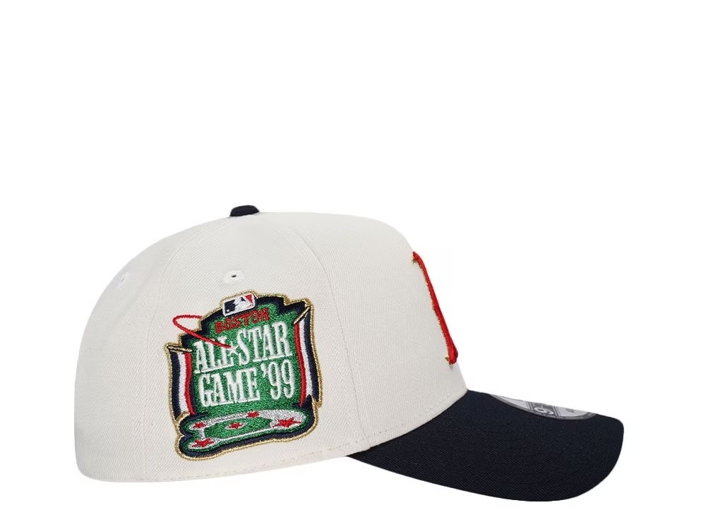 NEW ERA BOSTON RED SOX ALL STAR GAME 1999 CHROME THROWBACK TWO TONE EDITION 9FORTY A FRAME SNAPBACK CAP-Maverick