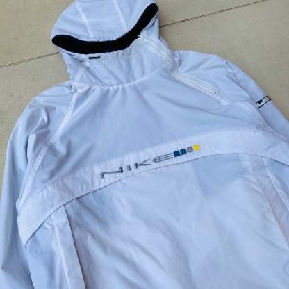 2000'sReversible Sidewinder Fleece Jacket Blue White-Maverick