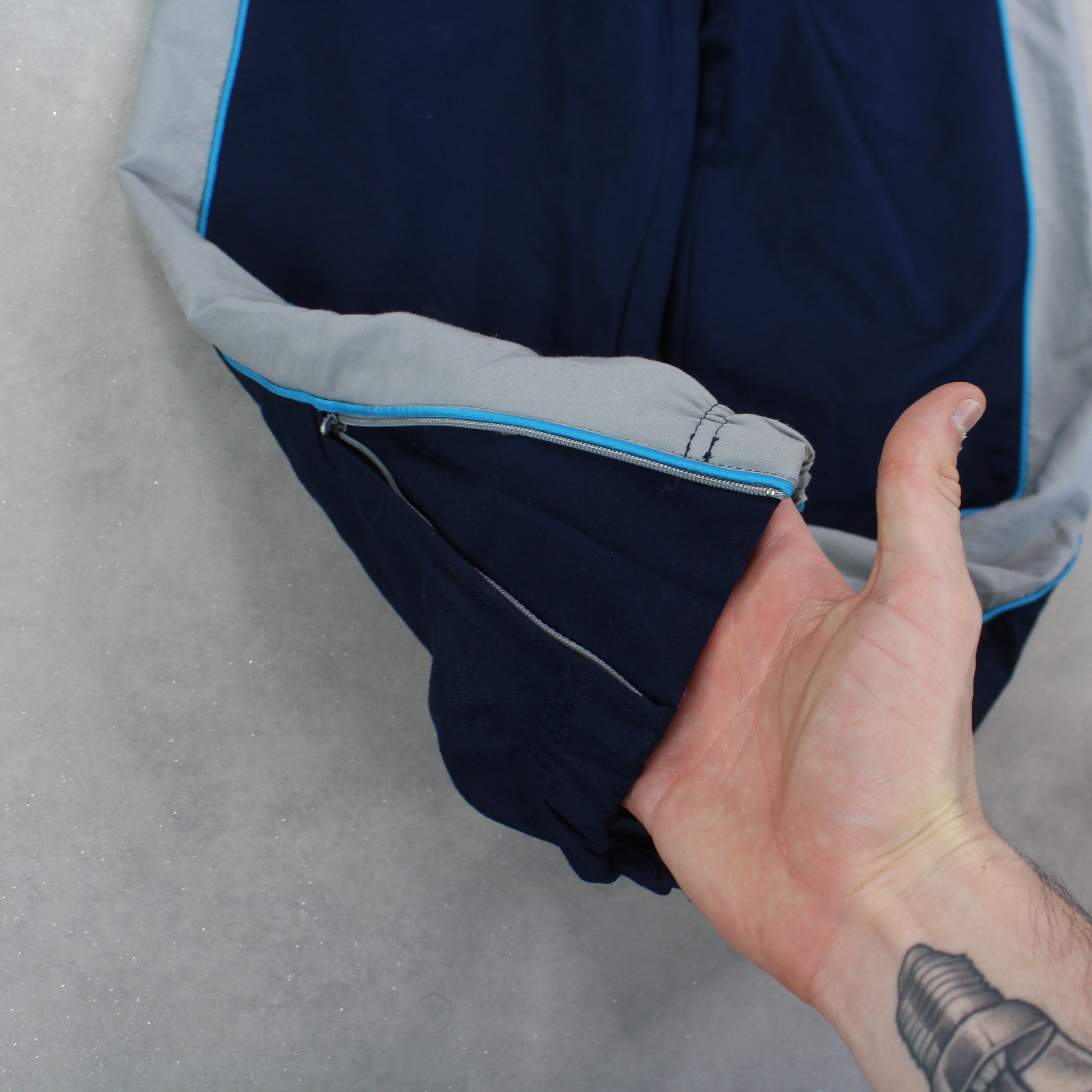 RARE Vintage Trackpants Navy-Maverick