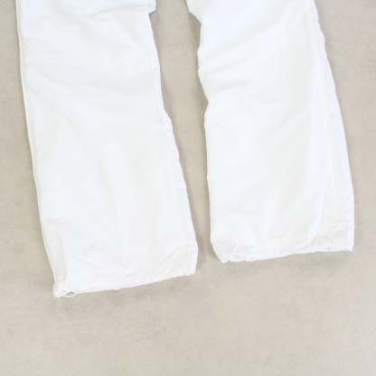 RARE 2000s Baggy Trackpants White-Maverick